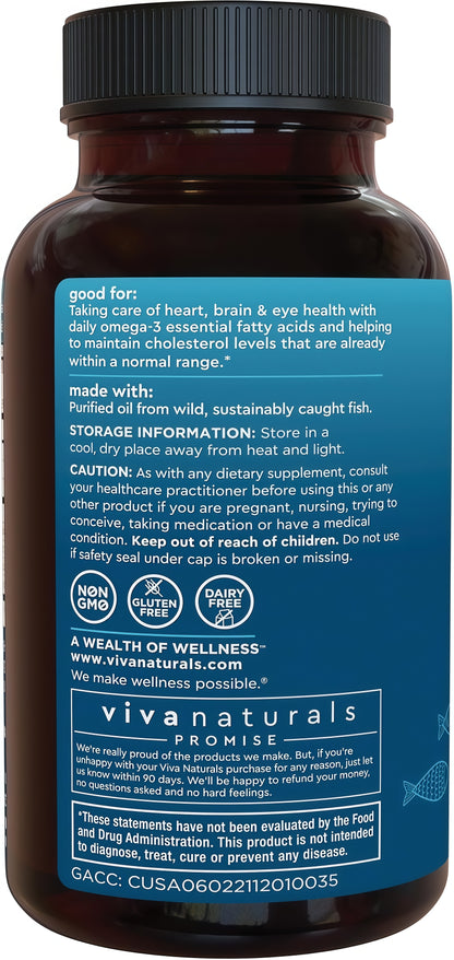 Triple Strength Omega 3 Fish Oil Supplement for Men and Women – 2500 mg High-Potency, Easy-to-Absorb Re-esterified Triglyceride Form, Pescatarian-Friendly DPA EPA DHA Omega 3 Supplement, 180 Softgels